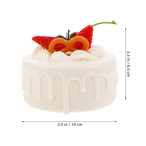 Lebensechtes PVC Simulation Kuchenmodell & Fotorequisite 2