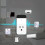 Έξυπνη οικιακή πρίζα με Bluetooth Mesh, ενσωμάτωση Alexa και προστασία από υπερφόρτωση, 2