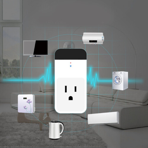 Έξυπνη οικιακή πρίζα με Bluetooth Mesh, ενσωμάτωση Alexa και προστασία από υπερφόρτωση, 1