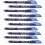 12Stk Stift Set Blau Für Schreibwaren 4