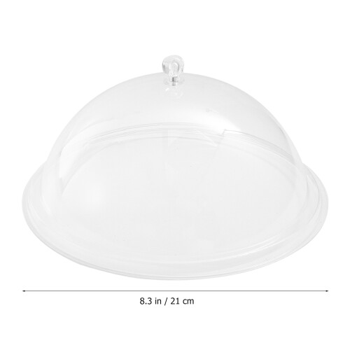 1St Essensabdeckung Transparent 21Cm Mit Tragegriff 2