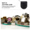 Pocket Bamboe Leren Hoes Draagbare 10