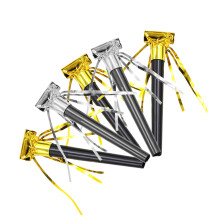 20St Kordel Pfeifen Accessoires Party Zubehör Silber Gold