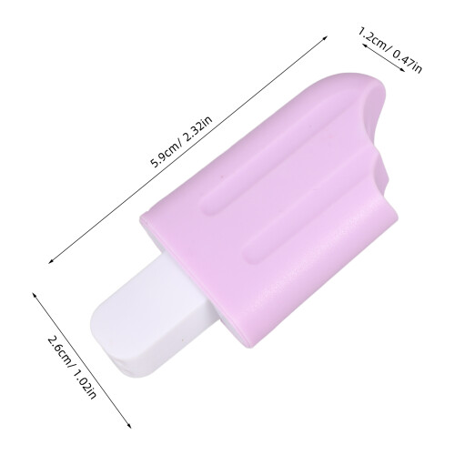 6Stk Eiscreme-Highlighter Markierstifte Buntstifte Cartoon-Farbstifte 1