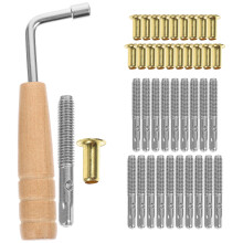 1Set Lyre Harp Vervangingspinnen Metalen Gekleurde Stemknoppen