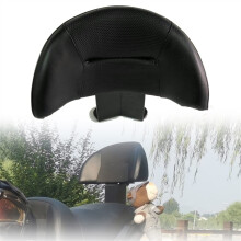 Motorcycle Passenger Backrest with Comfort Cushion for Aprilia SR Max 250 300 Steel Support