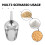 Icecream Scooper Silber 1 8