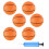 1 Set Opblaasbare Speelgoed Kinderen Mini-Basketball 11