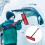 1Set - Und Schneeschaber Auto Mit Aluminiumgriff Rot Eva- 5