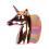 unicorn make-upborstel roze voor vrouwen 1