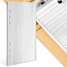 Binder 6-Ring Durchsichtige Acrylmappe A5 Für Planer Und Budgetbuch