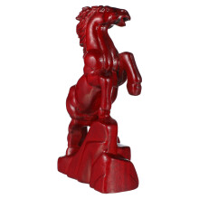 14 Cm Holz Stehendes Figur Handgeschnitzte Tier Skulptur