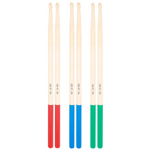 6St Drumsticks 5A Percussie Esdoorn Kleurig Drum