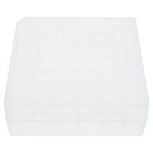 Plastikfläschchenbox Transparente Probegefäßebox Medizinische 36-