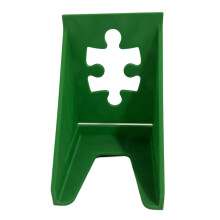 Puzzle-Halter zum sicheren Halten von Boxdeckeln für-Grün