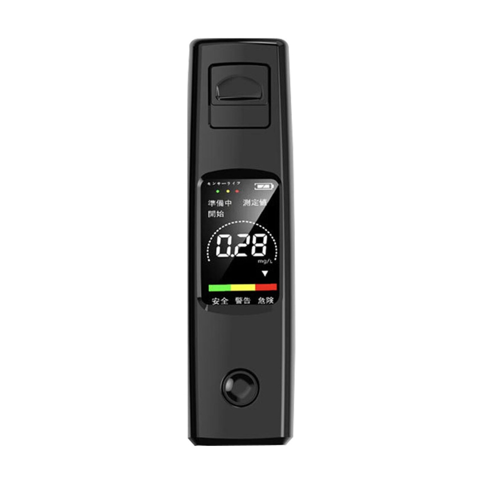 Breath Alcohol Tester With Accuracy Sensor, Usb Rechargeable Digital Detector For Use 9365049474115