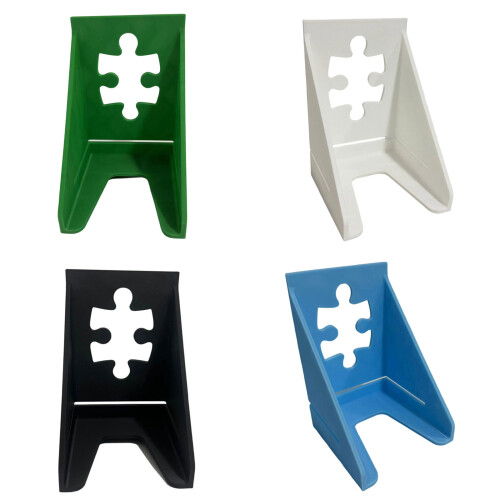 Puzzle-Ständer für verschiedene Puzzles. Einfache-Himmelblau 1