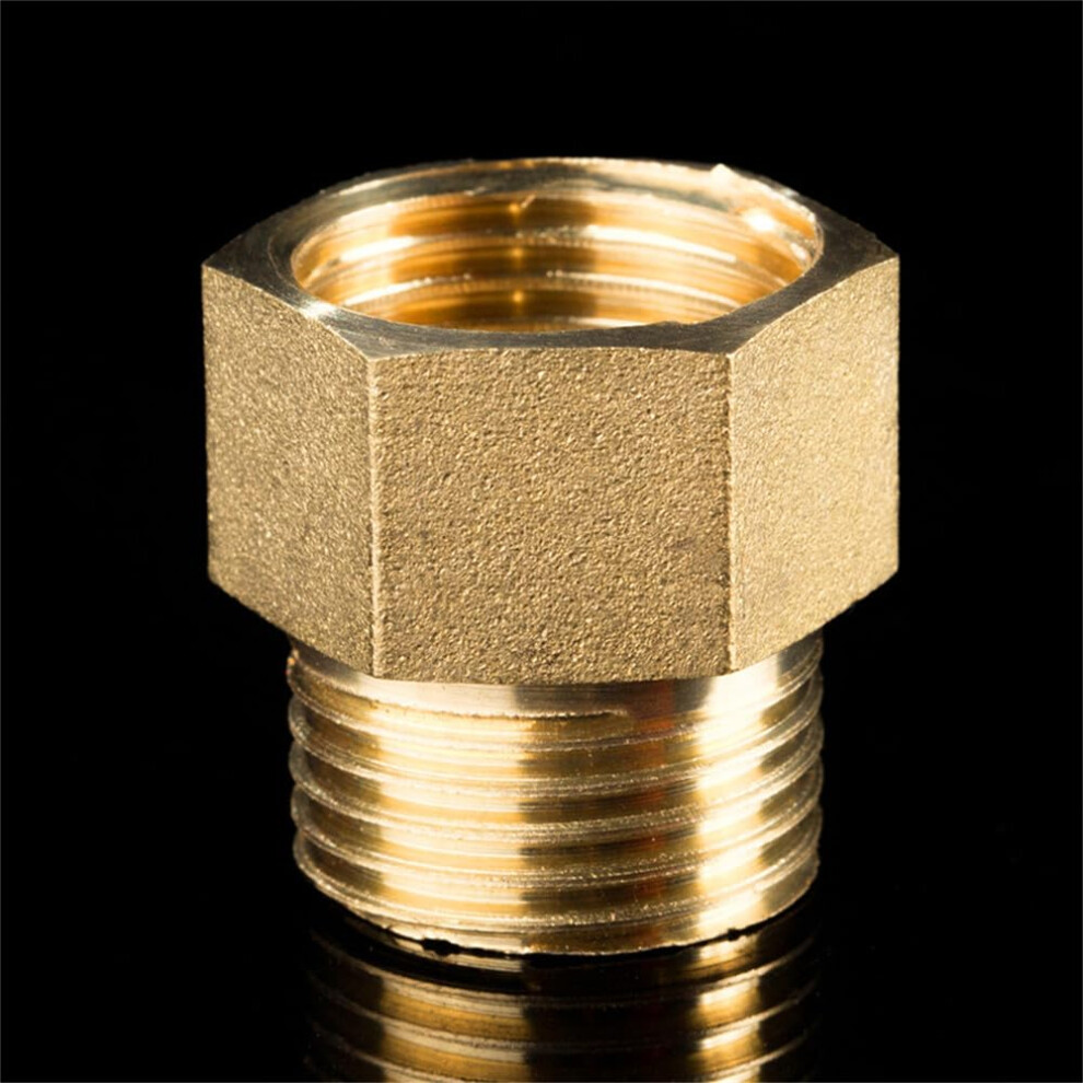 Brass Pipe Fitting Adapter M16x1.5 To G1/4 Metric To Imperial Leakproof Female To Male Connector 9412369504333