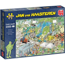Puzzle Cinema e pubblicità - JUMBO - Jan van Haasteren Il Set Cinematografico - 2000 pezzi - Multicolore