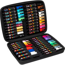 Feutres - POSCA - 40 pièces - Assortiment de couleurs - Pointes variées - Pour enfants