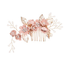Fermagli per capelli da sposa realizzati a mano, eleganti decorazioni in cristallo per l'uso quotidiano e occasioni speciali, decorazioni con perle,