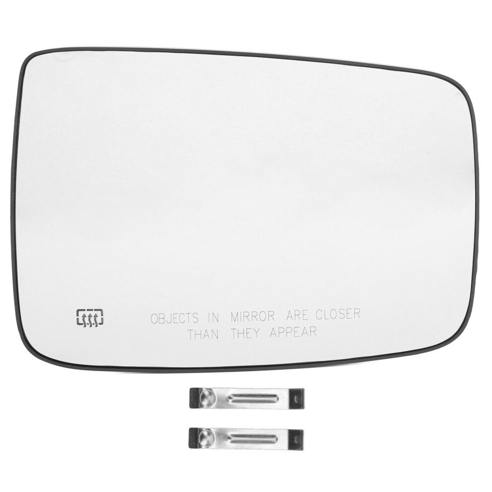 Heated Mirror Glass W/ Clear Vision, Durability & Direct Replacement 4 Your 2009-2018 Dodge Ram Models, Convex Mirror Offering Better Visibility 9139052775602