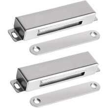 Betrouwbare en duurzame magnetische kastsluiting met metalen beslag, roestvrijstalen deursluiting voor een veilige sluiting, sterke magnetische