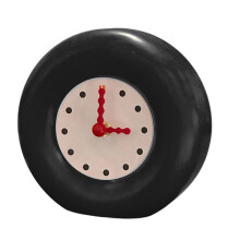 Dopamin-inspirierte moderne Kunst-Wanduhr, helle Farbe,-Schwarz