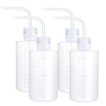 Tattoo Wash Bottles, 4pcs 250ml/8oz Squeeze Bottle for Tattoo Green Soap Water