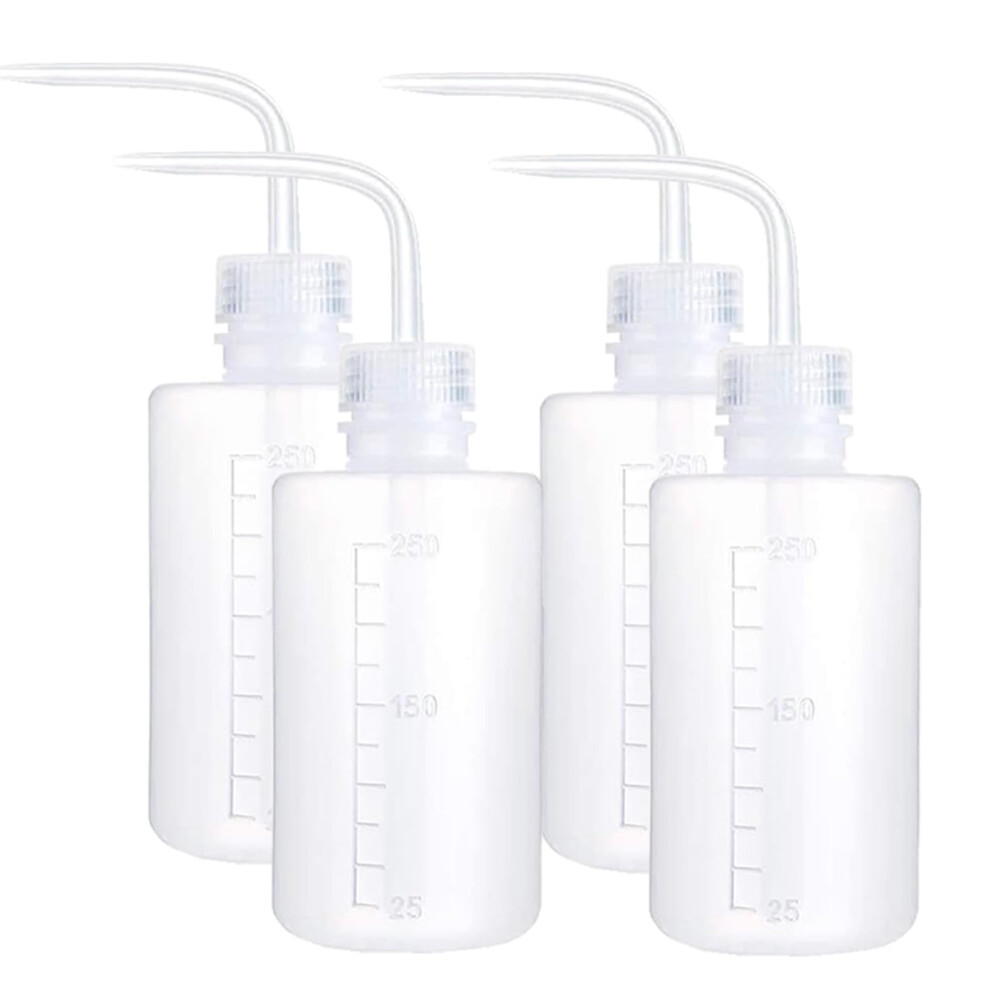 Green Tattoo Wash Bottles, 4Pcs 250Ml/8Oz Squeeze Bottle For Tattoo Soap Water