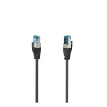 Hama - Netzwerkkabel - RJ-45 (M) to RJ-45 (M) - 10.0m - S/FTP - CAT 6a - Schwarz () - 00200683