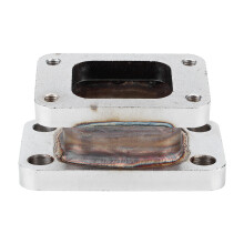 V-båndsflangeadapter4Performance Build, V-båndsflangeadapter Turbo-opladerflangekonvertering med rustfri konstruktion understøtter høj styrke