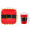 1 Set Papierplatten Und Weihnachtskuchen-Dessert 3