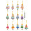 Crochet Christmas Tree with Bell  Knitted Tree-L  style 2