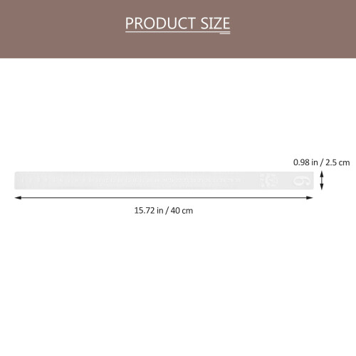 Dough Thickness Guides Messschieber 1 Paar 1