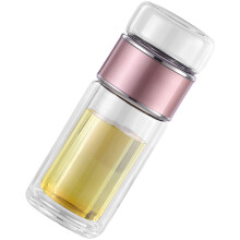 Glass Tee Infuser Dichter Wasser Trennflasche Für Lose Blätter 250 Ml
