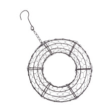 Ronde Draadkrans Hanger IJzeren Vetplantenpot Hangende Plantenpot