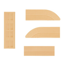 Anti-Slip Threshold Door Step Ramp Kit for Inteligent-Yellow