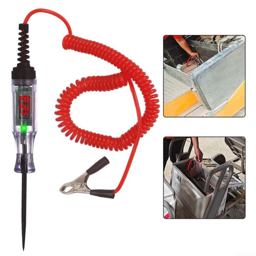 Car Circuit Voltage Tester with Clip Convenient Tool for Electrical Testing 2