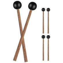 3 pares de baquetas para batería, accesorio de percusión