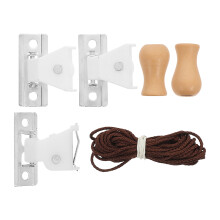 1 set rolgordijn touwaccessoires en bevestigingsmaterialen