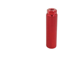 Bmx Pegs 1pcs Aluminum Alloy Anti Skid For BMX Bike Fit 3 8 Inch Axles (RED)
