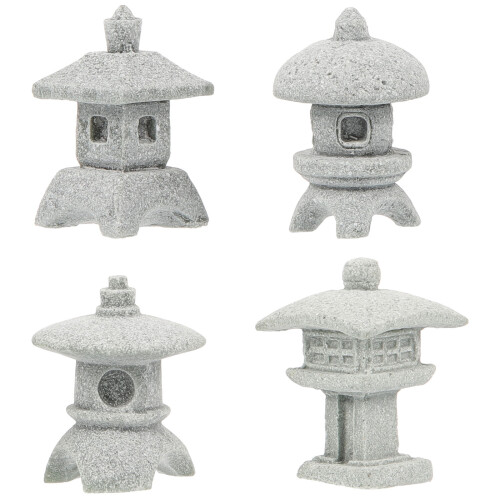 4er-set -pagode, diy- -landschaftsdekoration