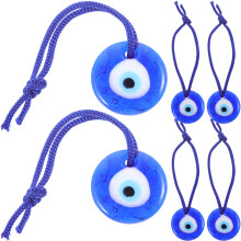 6St Turkse Blauwe Oog Hangers Muurdecoratie Sierlijk