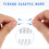 100pcs Elastic Bands with Metal Tips for Masks & Binding 9