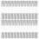 100pcs Elastic Bands with Metal Tips for Masks & Binding 10