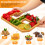 1 Set Vulbare Charcuterie Cijfers Bord Aperitief Dienblad 9