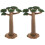 2 Stuks Boommodel Mini Plantenmodel Realistisch Decor 1