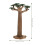 2 Stuks Boommodel Mini Plantenmodel Realistisch Decor 3