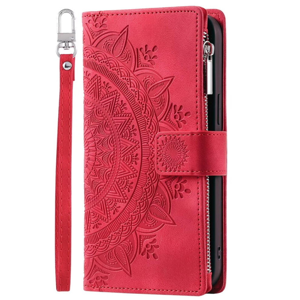 Miagon Zipper Wallet Case For Samsung Galaxy A35 5G, Magnetic Flip Leather Cover With Card Holder Ref: 5119 9365049475785